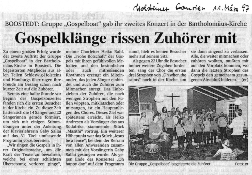 Holsteinischer Courier 11 3 1997 