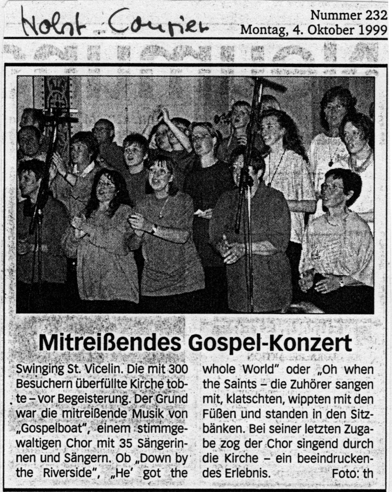 Holsteinischer Courier 4 10 1999 